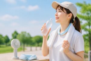 熱中症対策に効果的なグッズはどれ？