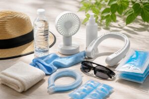 熱中症対策グッズで敏感肌向けの商品はある？